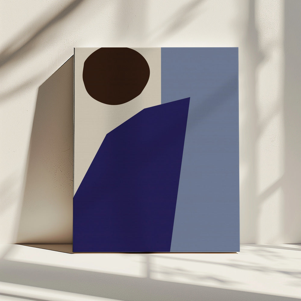 Color Blocks 02 Blue | Canvas