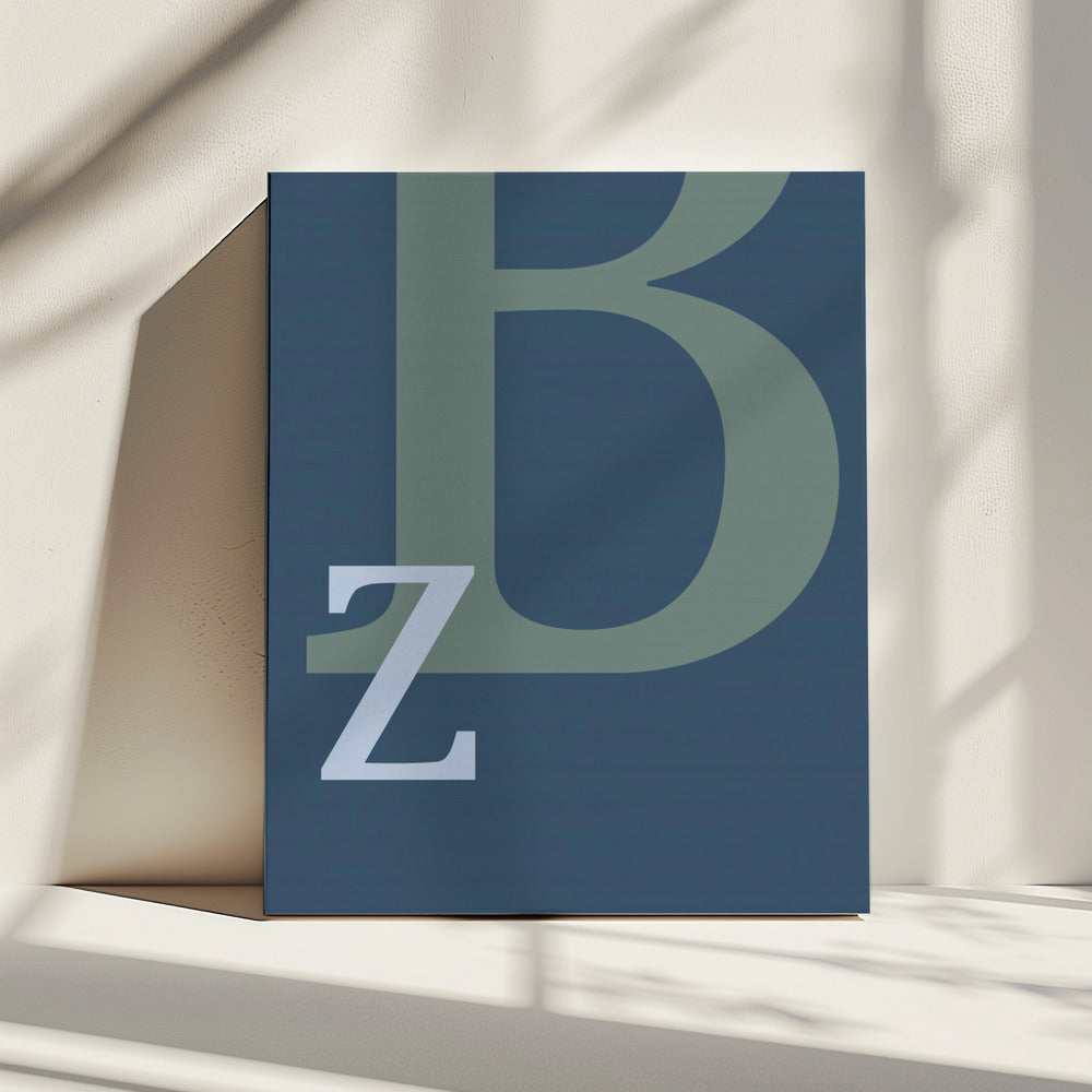 Letter B | Canvas