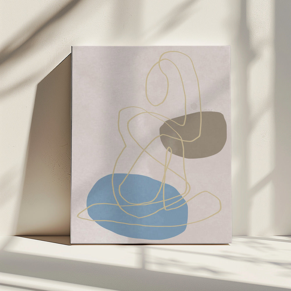 Golden Lines | Canvas