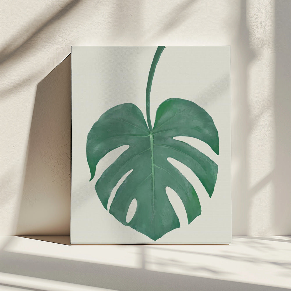 Monstera Aqua 05 | Canvas