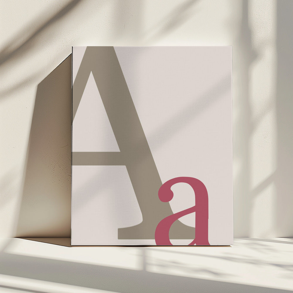 Letter A | Canvas