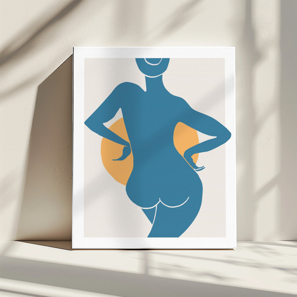 Blue Woman | Canvas