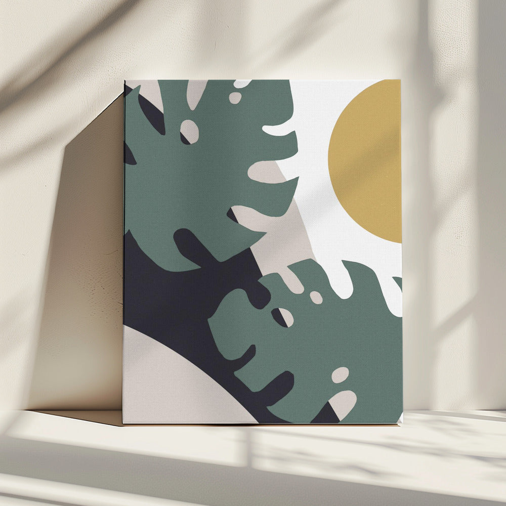 Monstera Cut Out 01 | Canvas