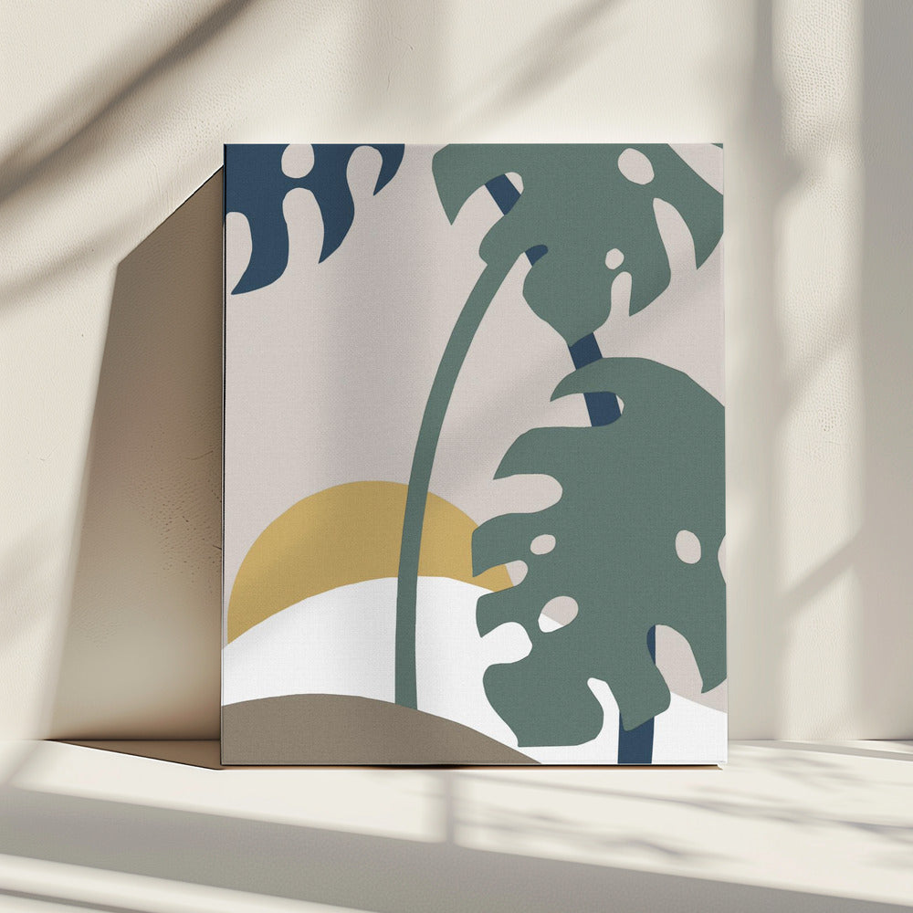 Monstera Cut Out 02 | Canvas