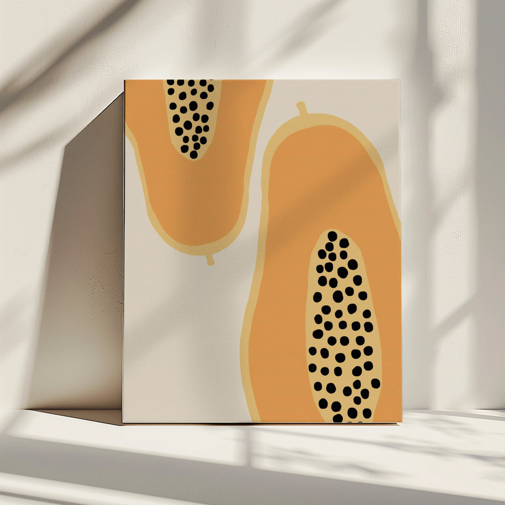 Papaya Fruit | Canvas