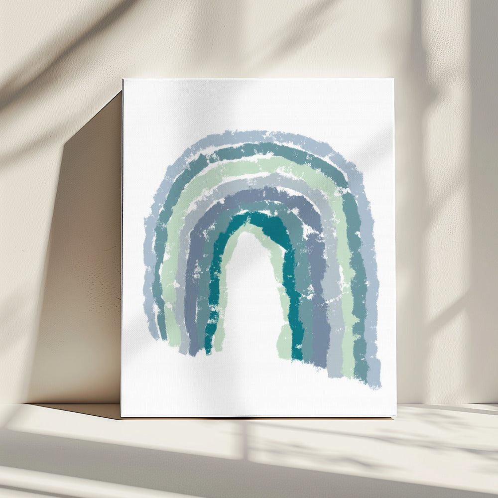 Rainbow Blues | Canvas