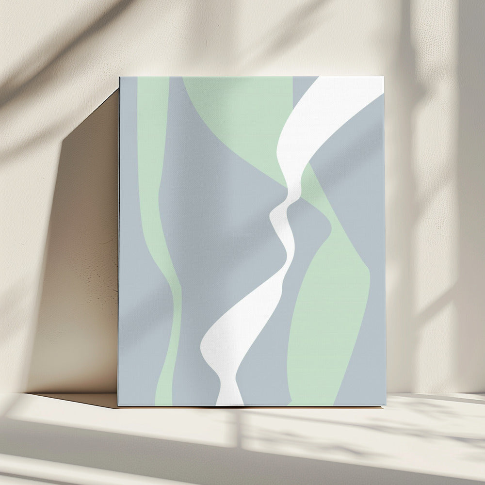 Wavy Tracks | Canvas