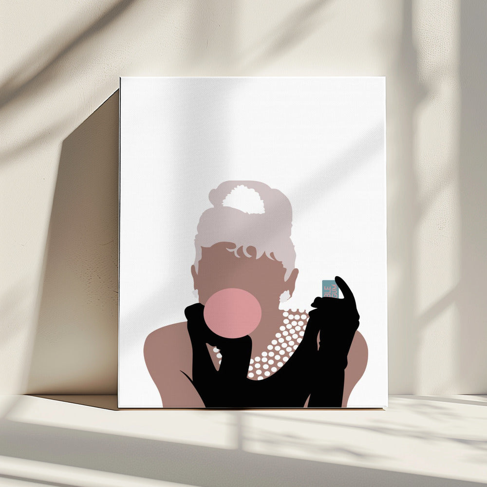 Bubblegum Girl | Canvas