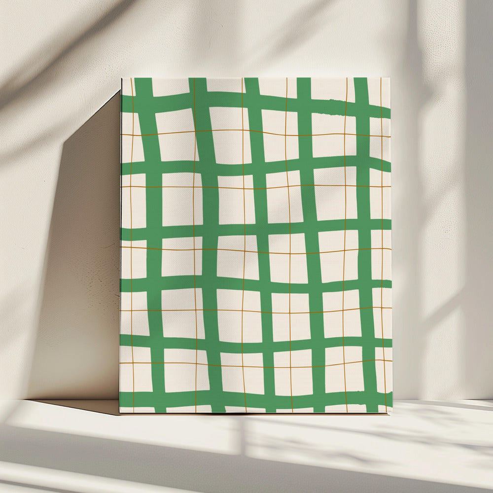 Green Grid | Canvas