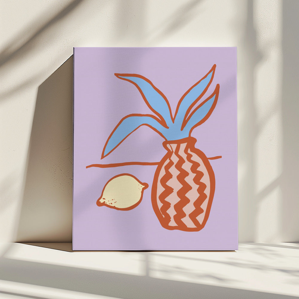 Lilac Lemon | Canvas