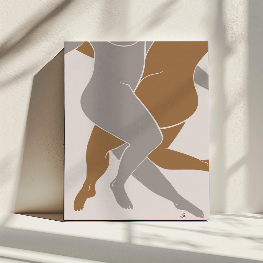 Lovers Beige | Canvas