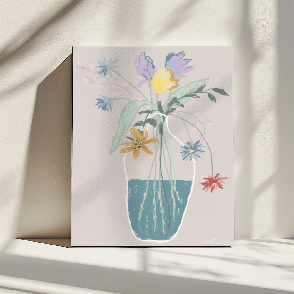 Flower Bouquet | Canvas