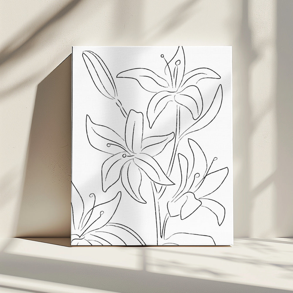 Lillies No 02 | Canvas