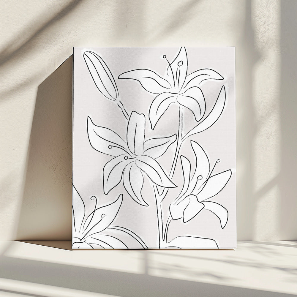 Lillies No 03 | Canvas
