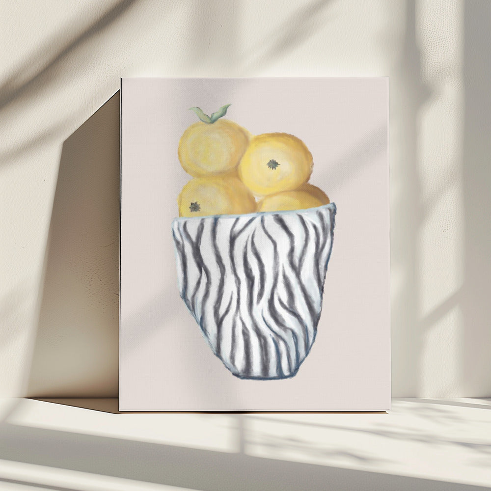 Zebra Bowl | Canvas