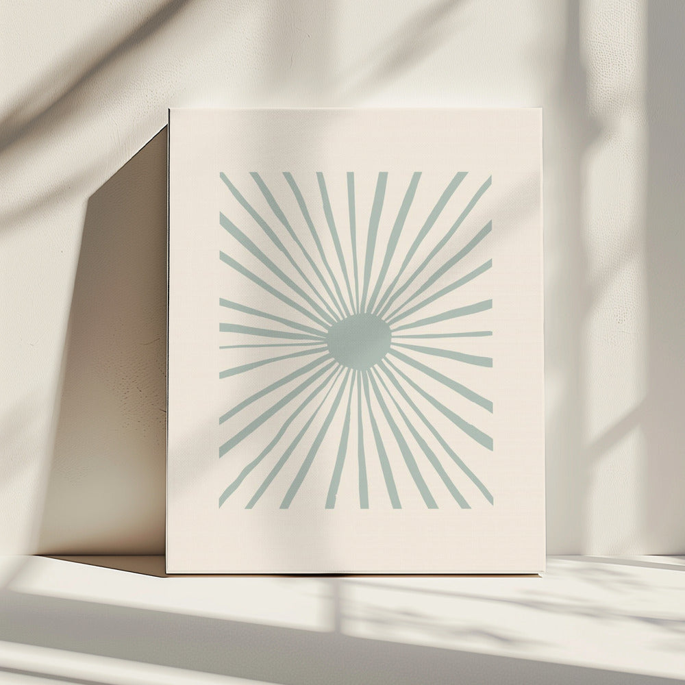 The Sun Grey | Canvas