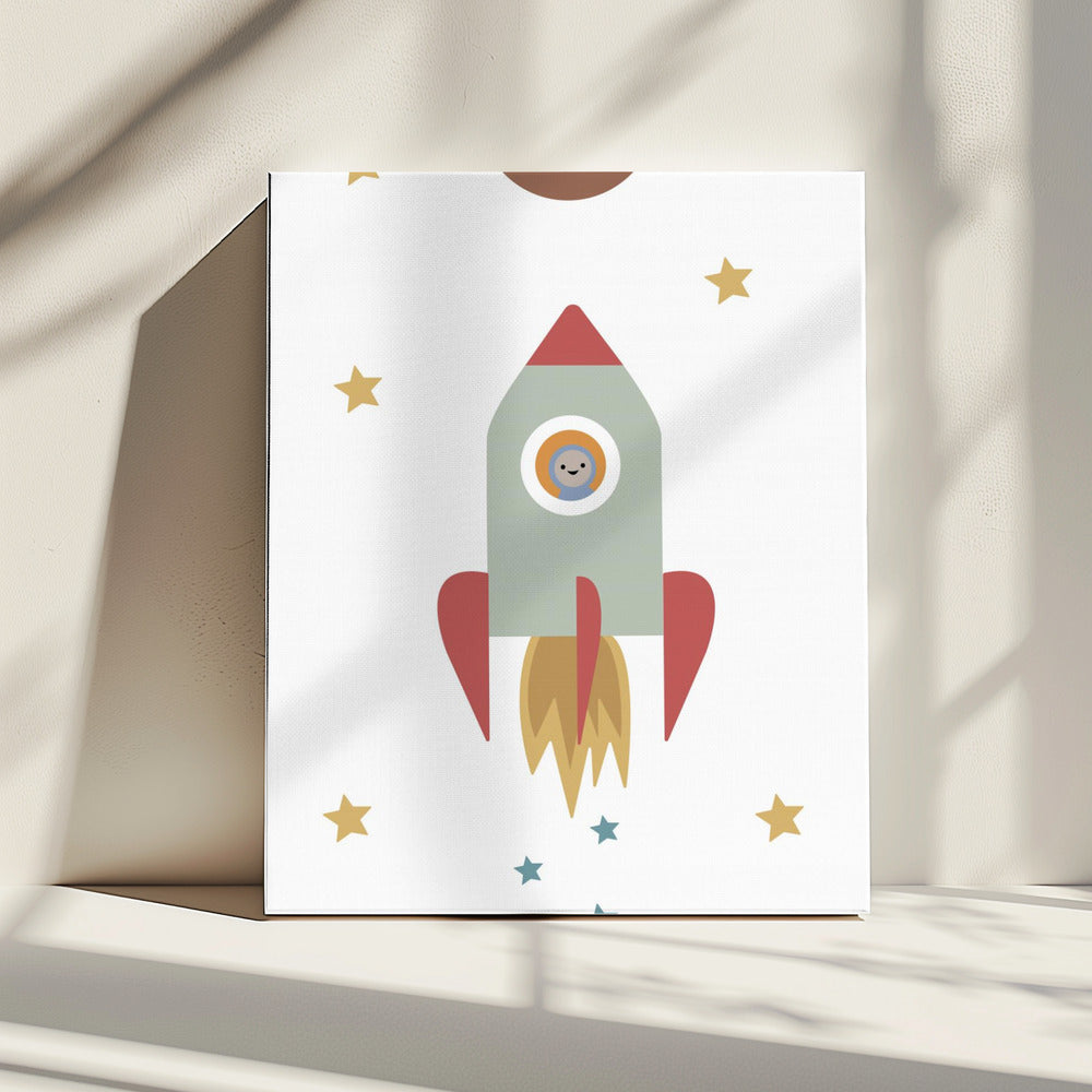 Solar Rocket | Canvas