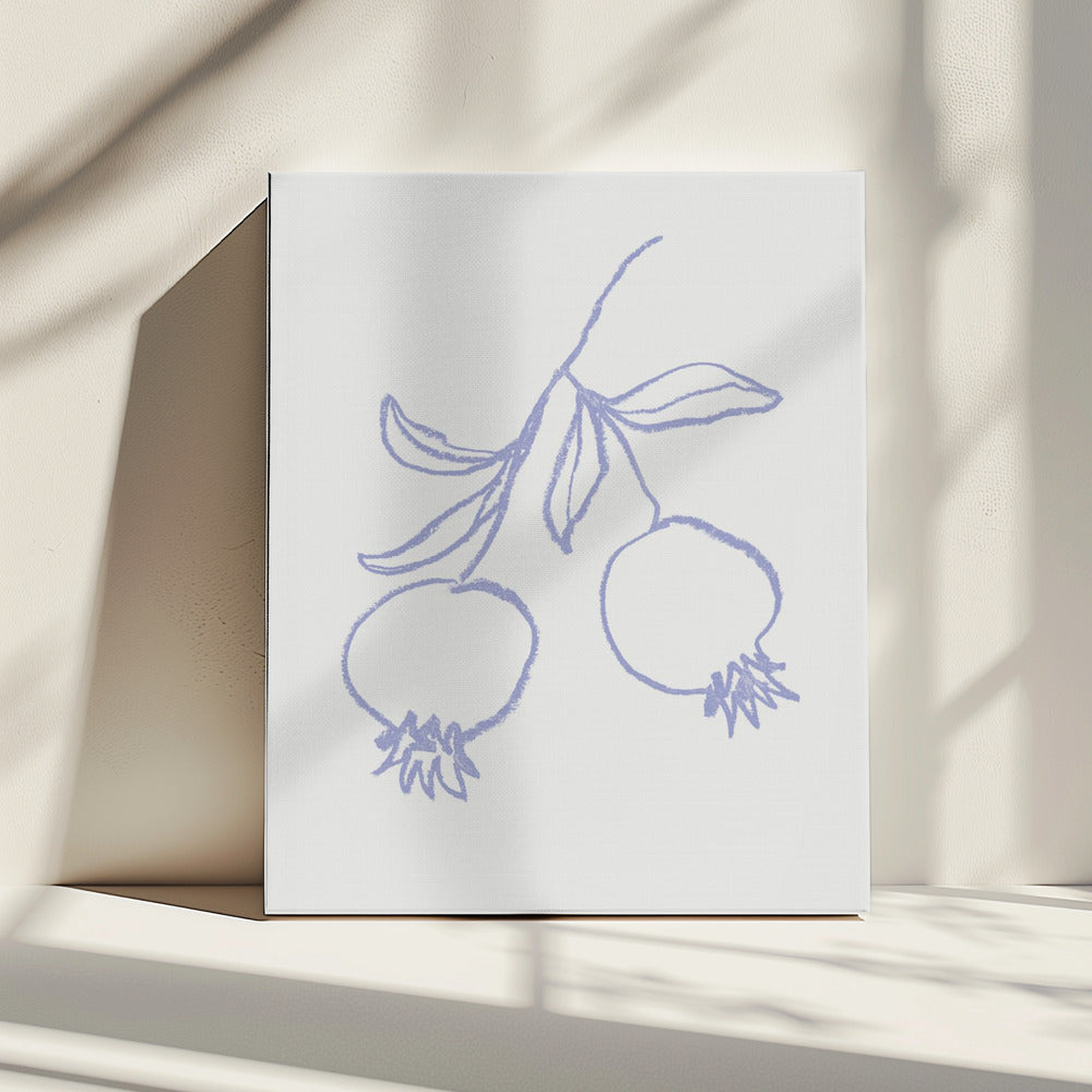 Pomegranate Lilac | Canvas