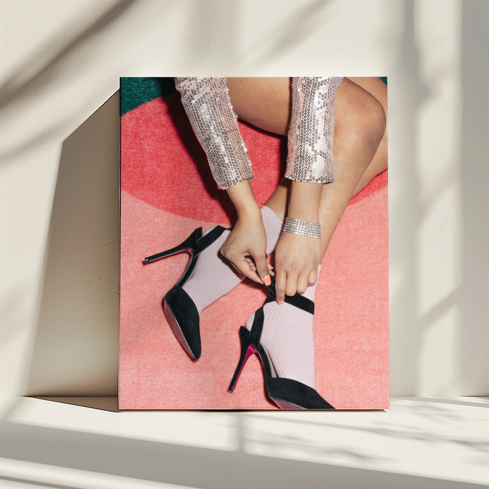 Getting Ready Pink | Canvas