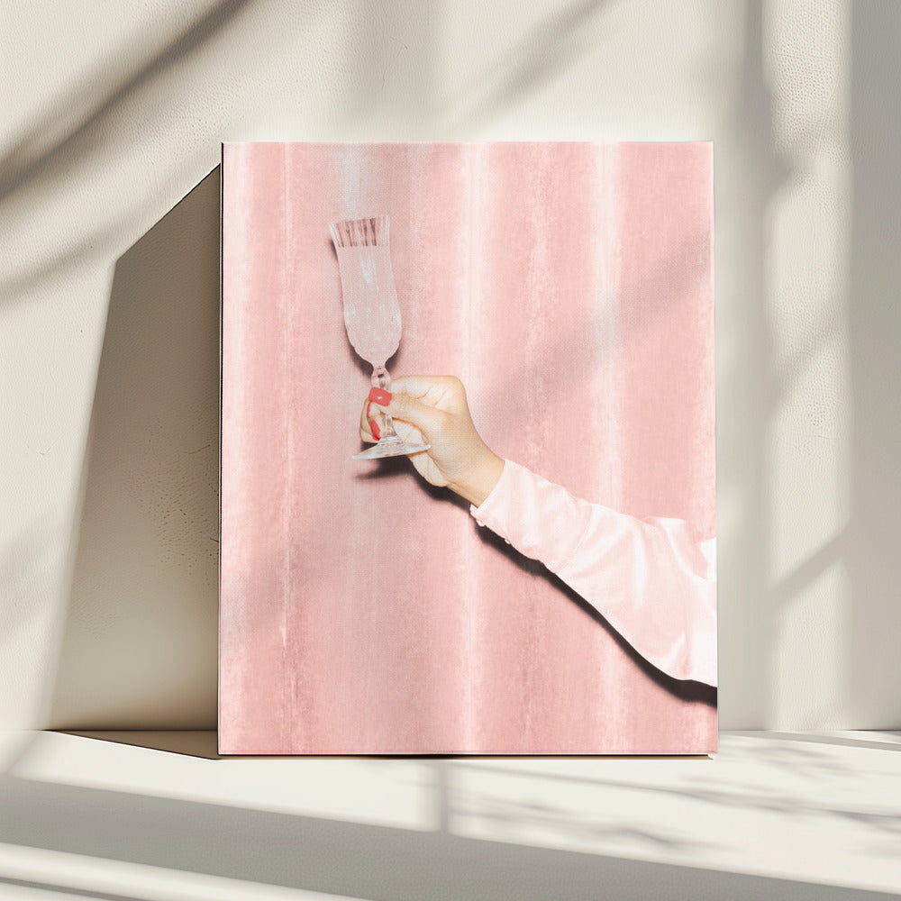 Here's To Pink 02 | Canvas