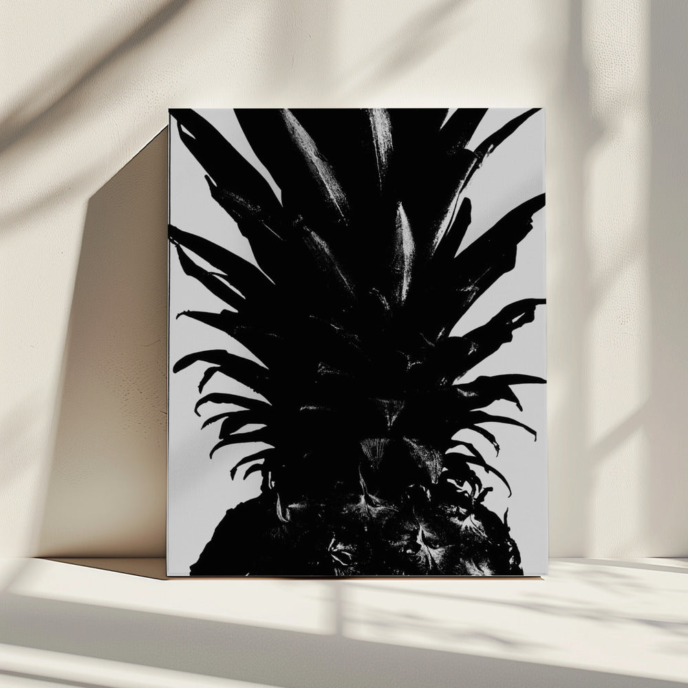 Pineapple bw | Canvas