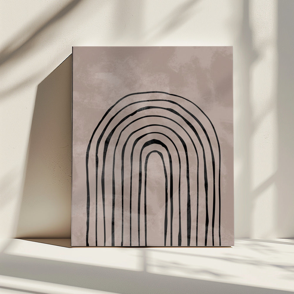 Arch_one way_004_black | Canvas