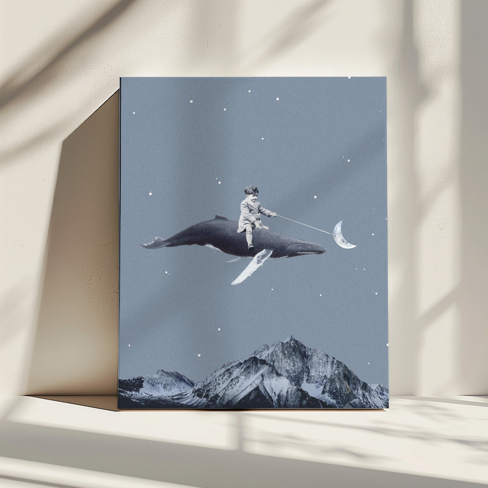Aim for the moon | Canvas