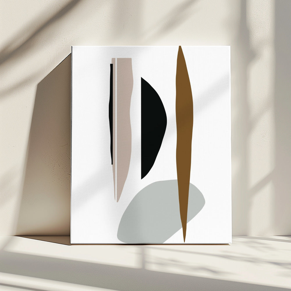Minimalist Shapes in Harmony | Canvas