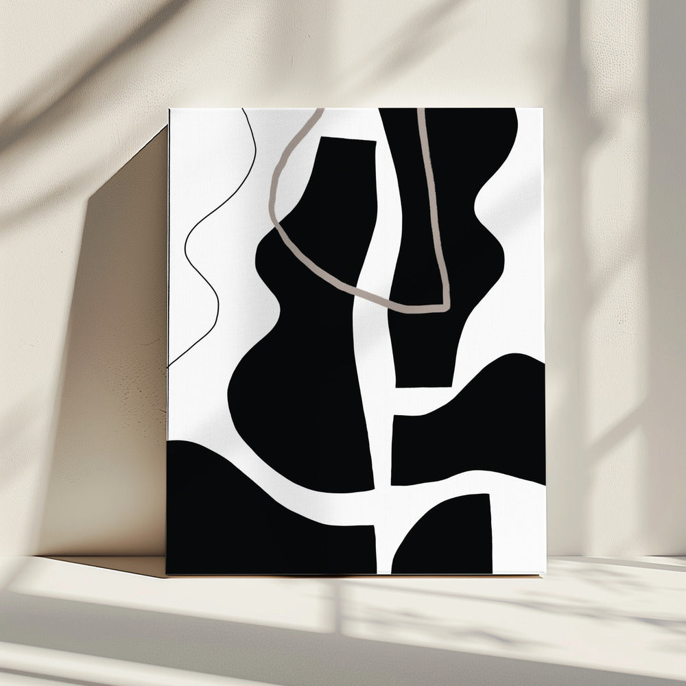 Flowing Silhouettes | Canvas