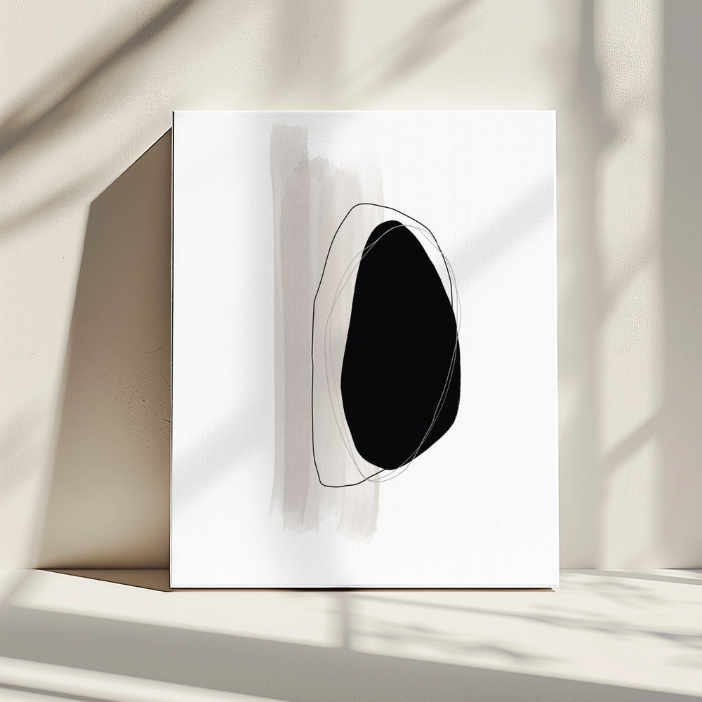 Monochrome Silence | Canvas