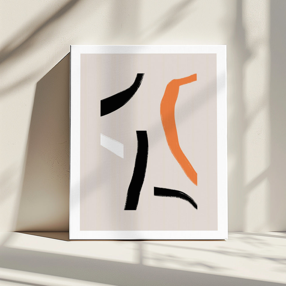 Colorful Curved Shapes | Canvas