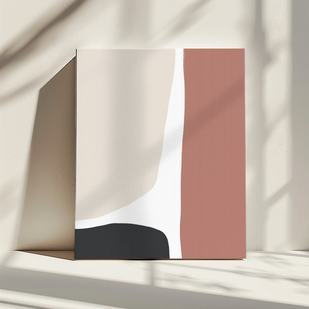 Earthy Layers | Canvas