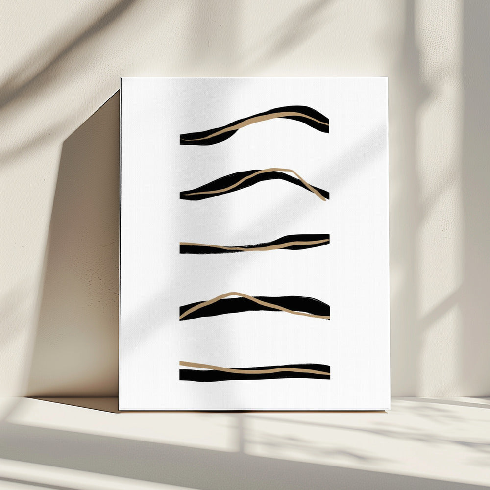 Flowing Stripes | Canvas