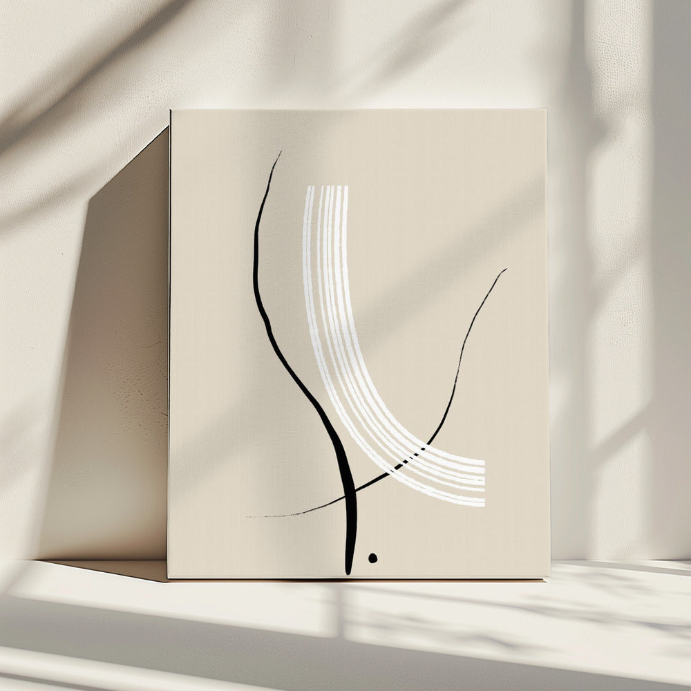 Curved Elegance | Canvas
