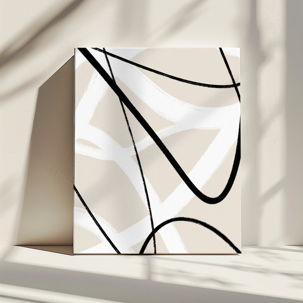 Fluid Line Dance | Canvas