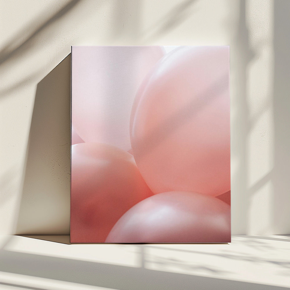 Soft Pink Balloons | Canvas