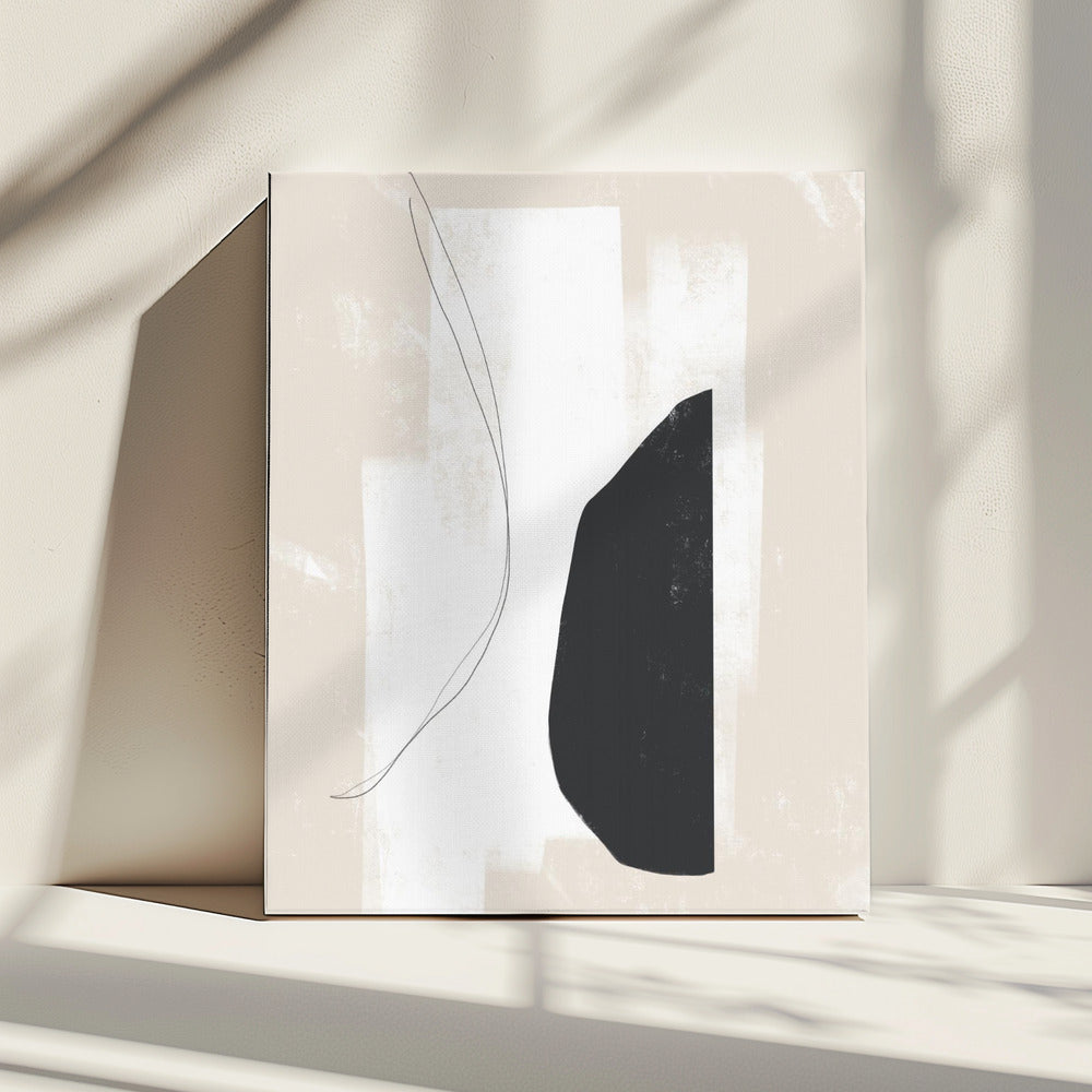 Monochrome Harmony | Canvas