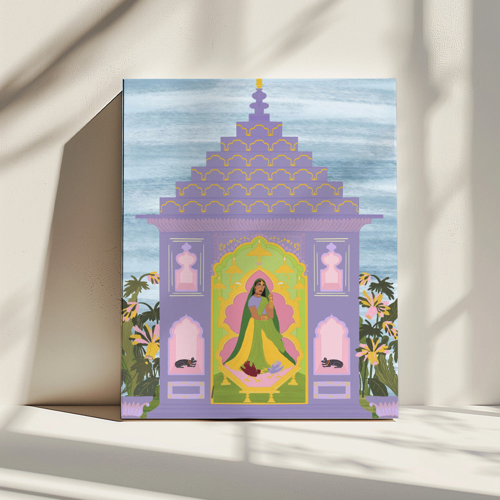 Indian Garden | Canvas