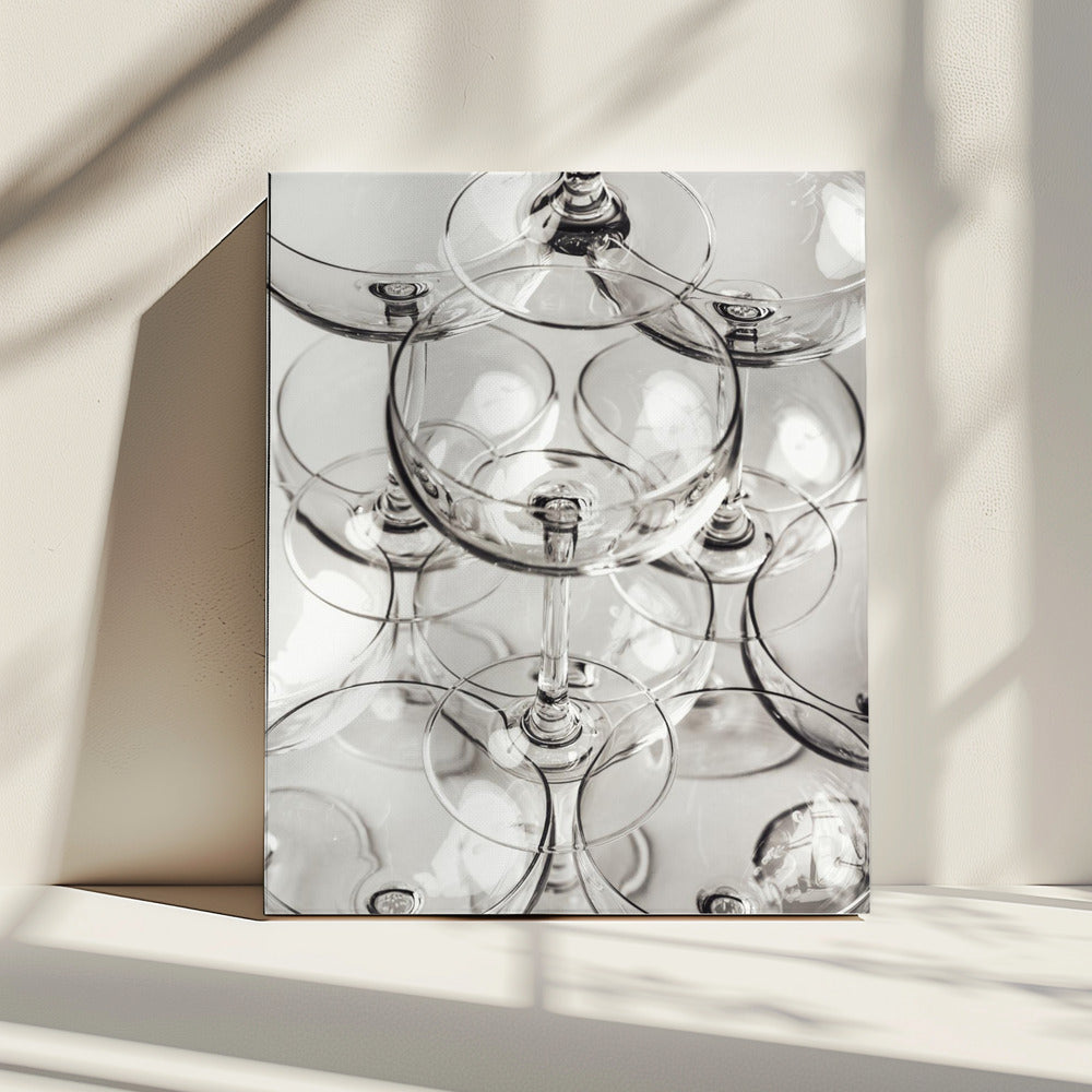 Champagne tower_7 | Canvas