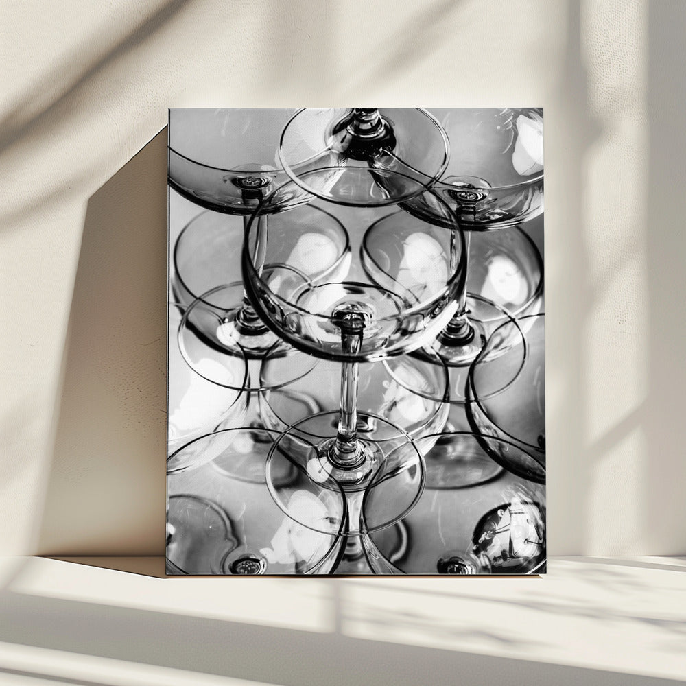 Champagne tower_8 | Canvas