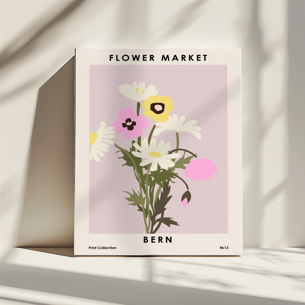 Flower Market Bern | Canvas