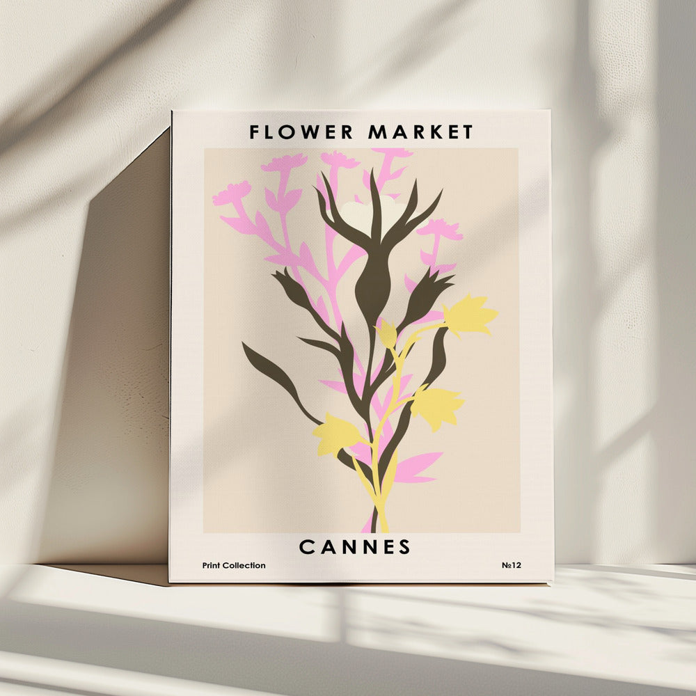 Flower Market Cannes | Canvas