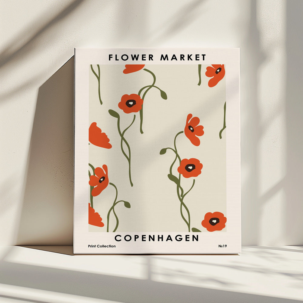 Flower Market Copenhagen | Canvas