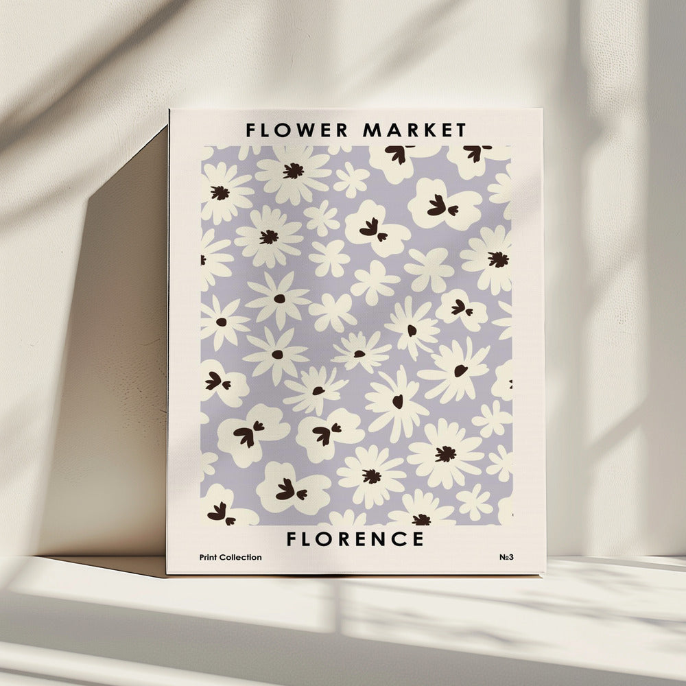Flower Market Florence | Canvas