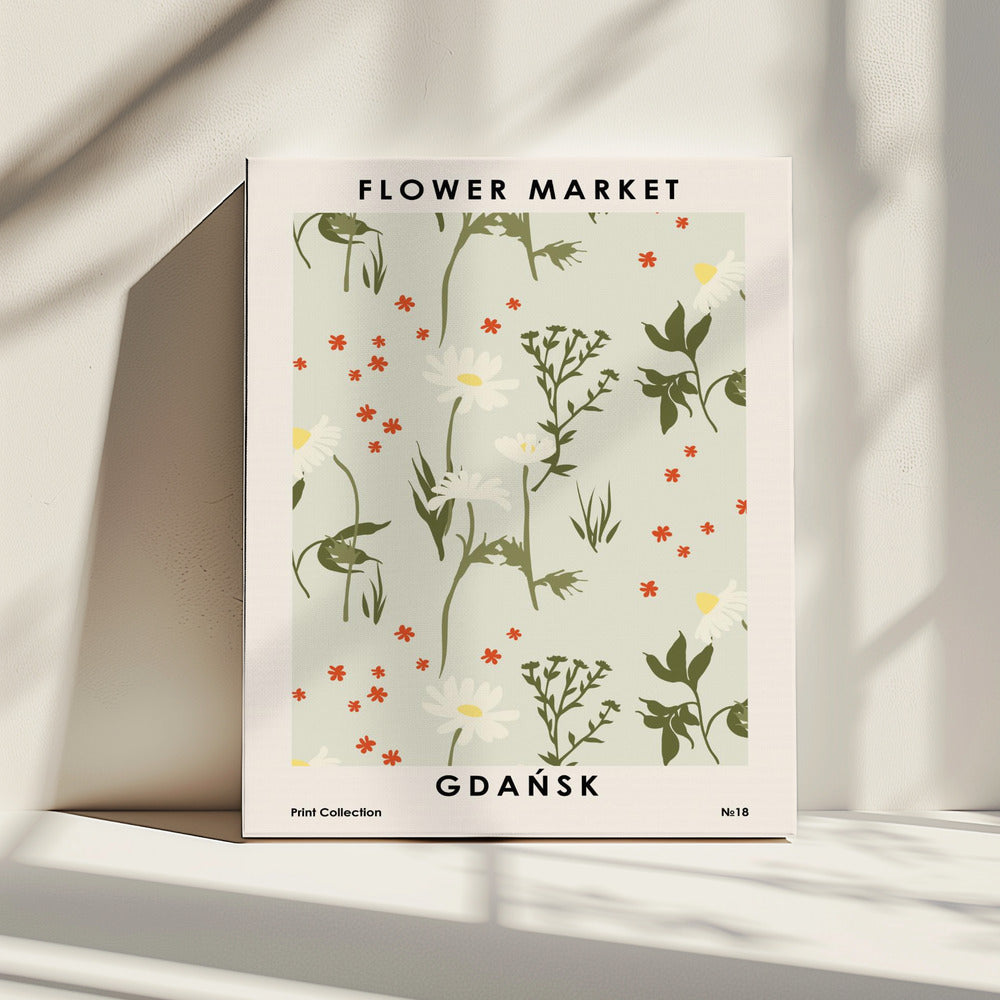 Flower Market Gdańsk | Canvas