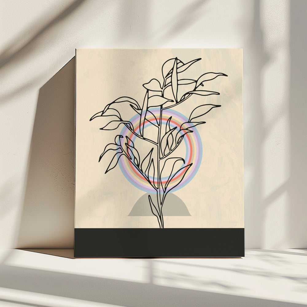 Abstract Flower 2 | Canvas