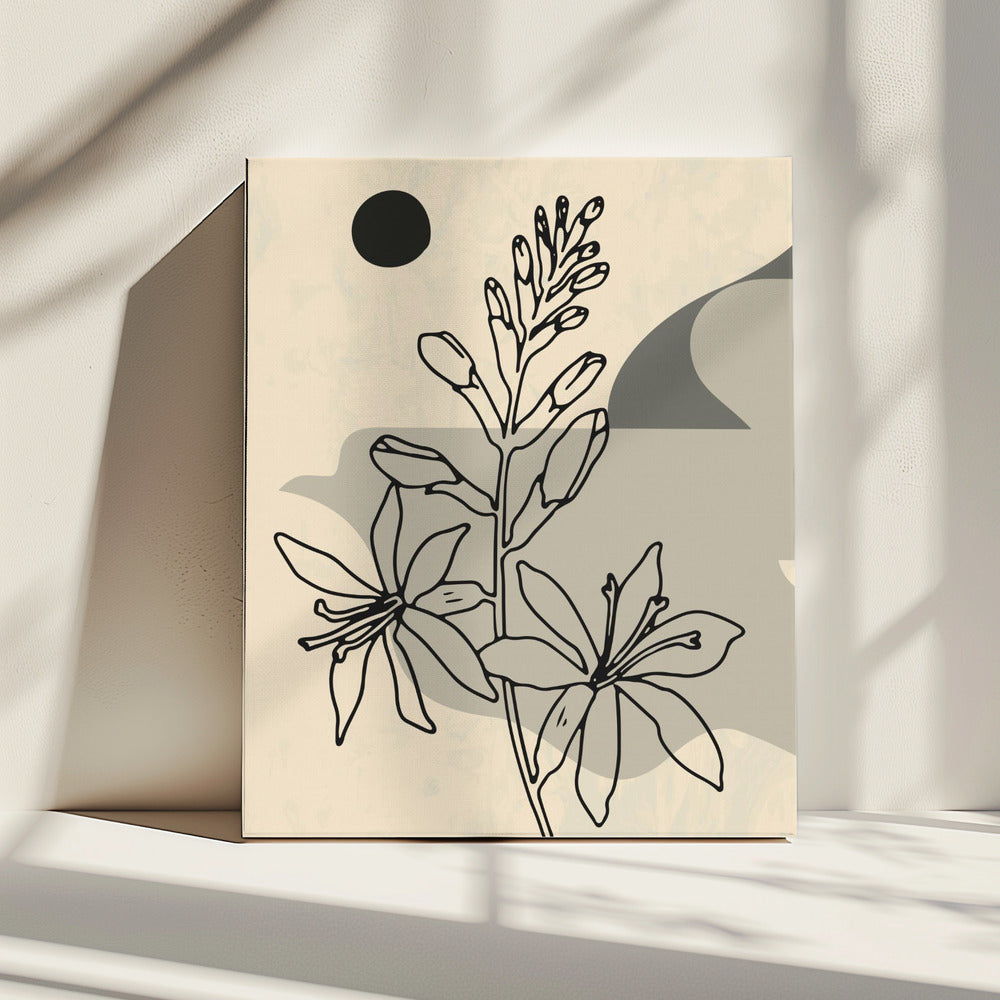 Abstract Flower 1 | Canvas