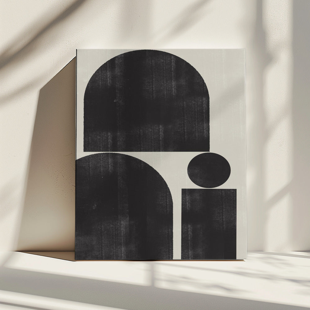 Geometric Silence | Canvas