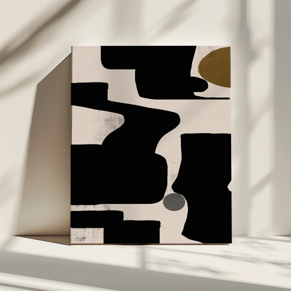 Curves and Shadows | Canvas