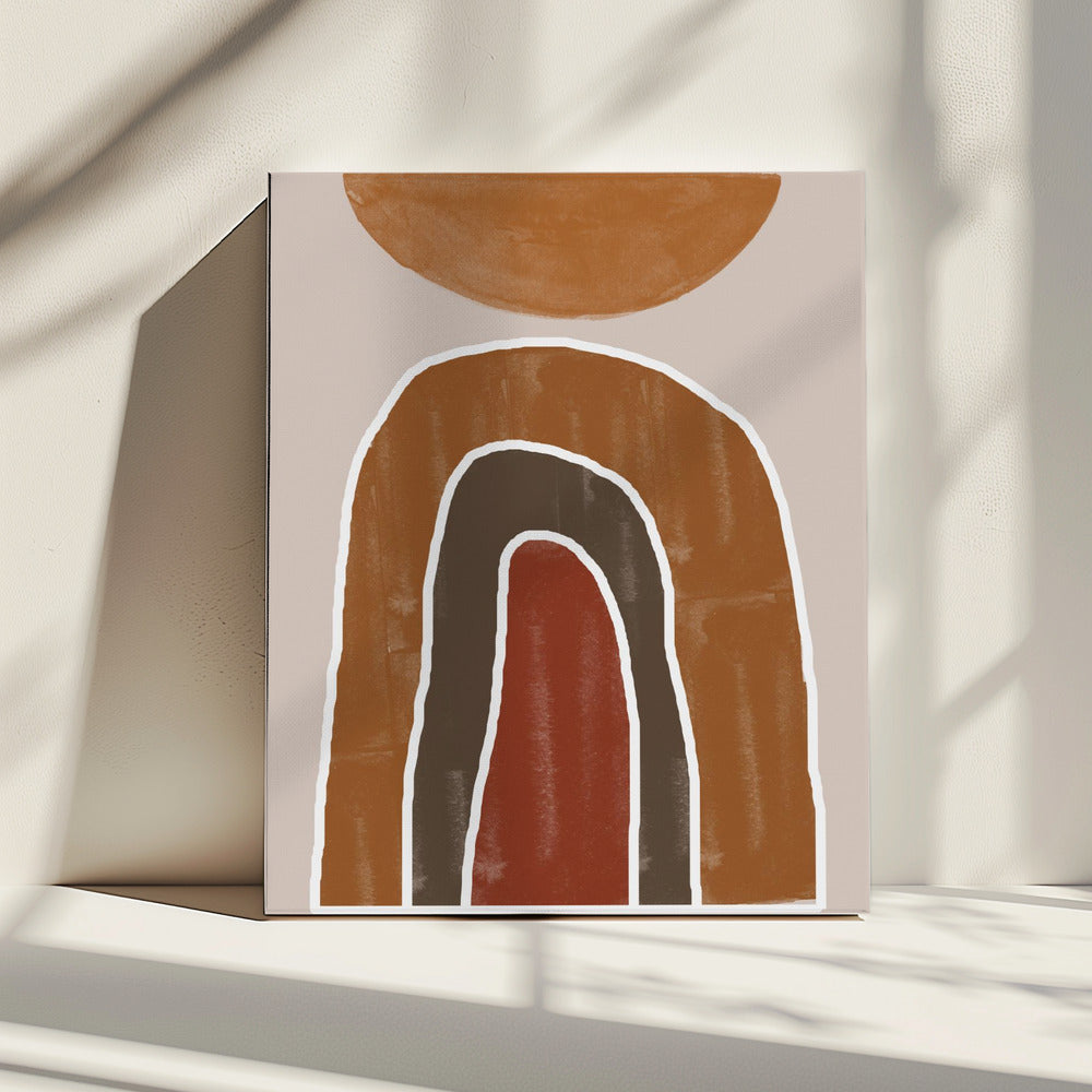Earthy Arches | Canvas